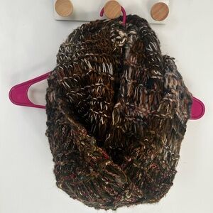 Chunky Knit Multicolor Scarf